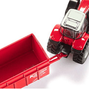 Massey Ferguson tractor met aanhanger 1:87 - Speelvoertuigen Siku - In den Olifant