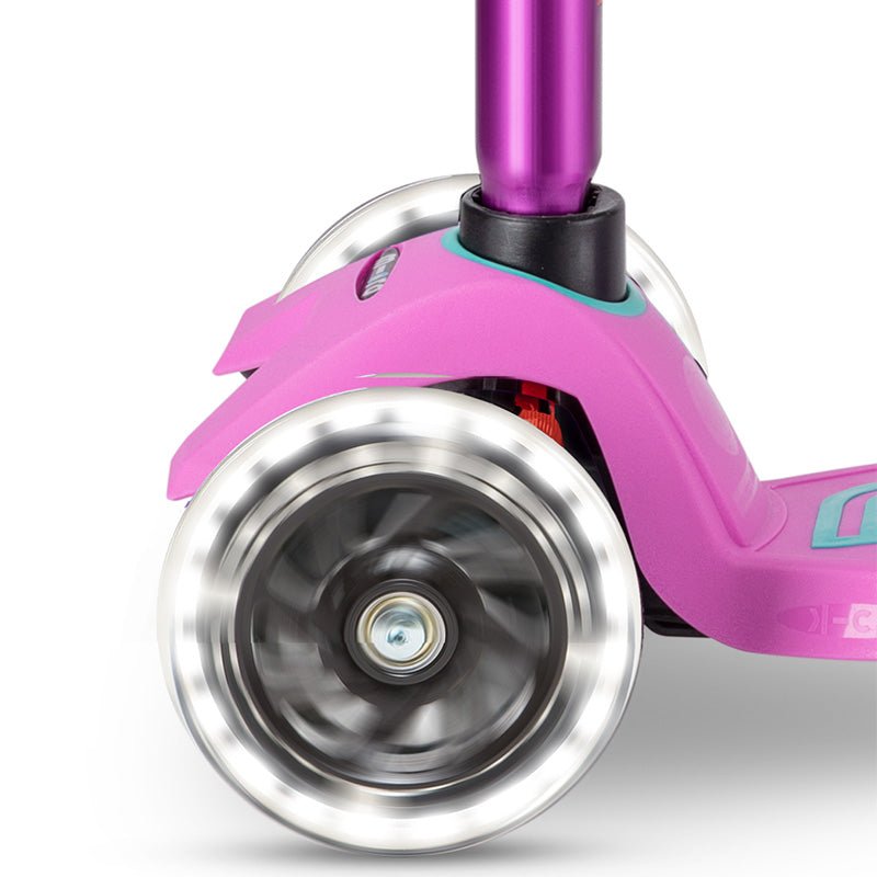 Maxi Micro scooter Deluxe LED Lavender - Limited Edition - 5 tot 12 jaar - Onaf Micro Mobility - In den Olifant