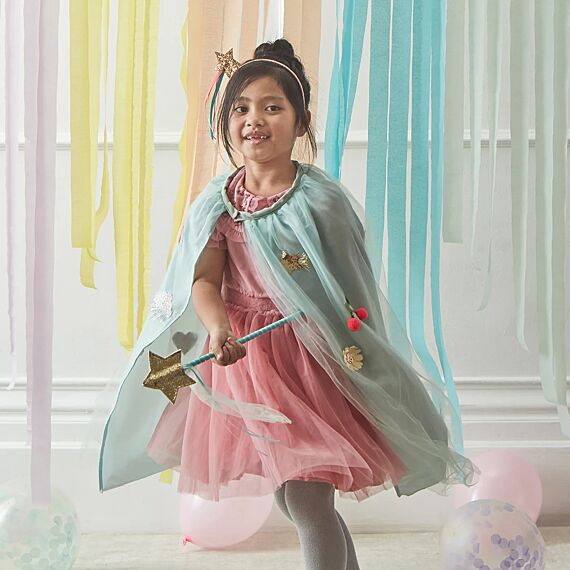 Verkleedset Icon Cape & Wand - 3 Tot 6 Jaar