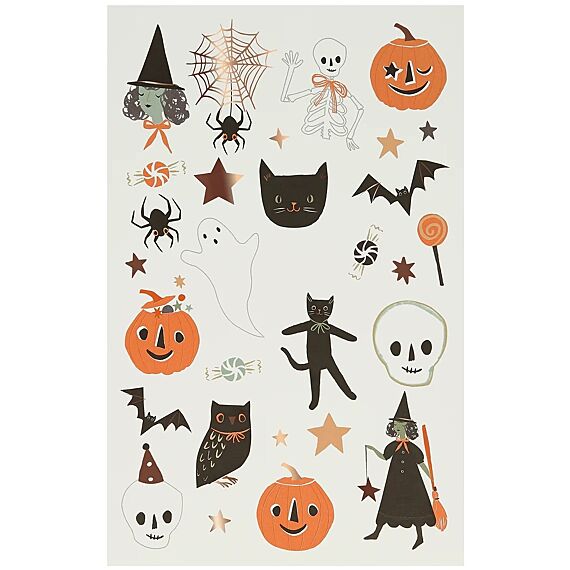 Set Kleeftatoeages - It'S Halloween! Temporary Tattoos