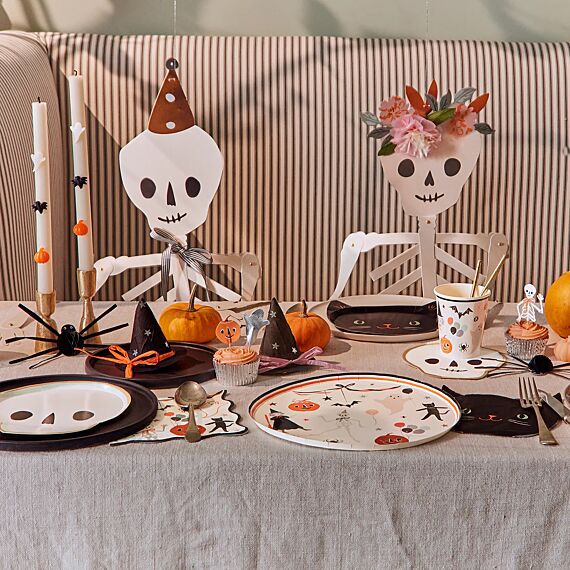 Halloween Decoratie Giant Jointed Skeletons - Set Van 3