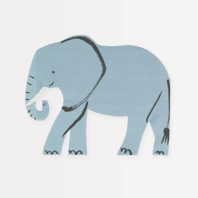 Servetten Elephant Napkin - set van 16