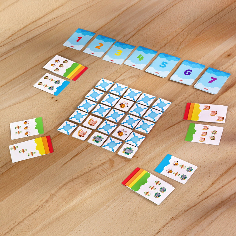 Memory spel - 7 for Luck - Memo en domino Haba - In den Olifant