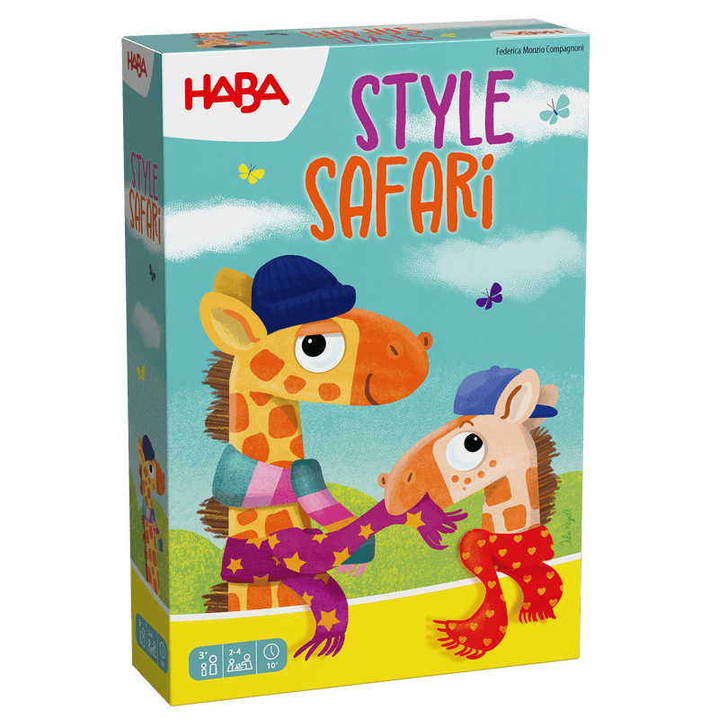 Memory spel - Style Safari - Memo en domino Haba - In den Olifant