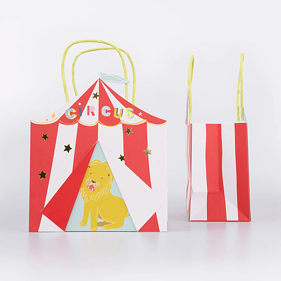 Feestzakjes Circus Party Bags - Set Van 8