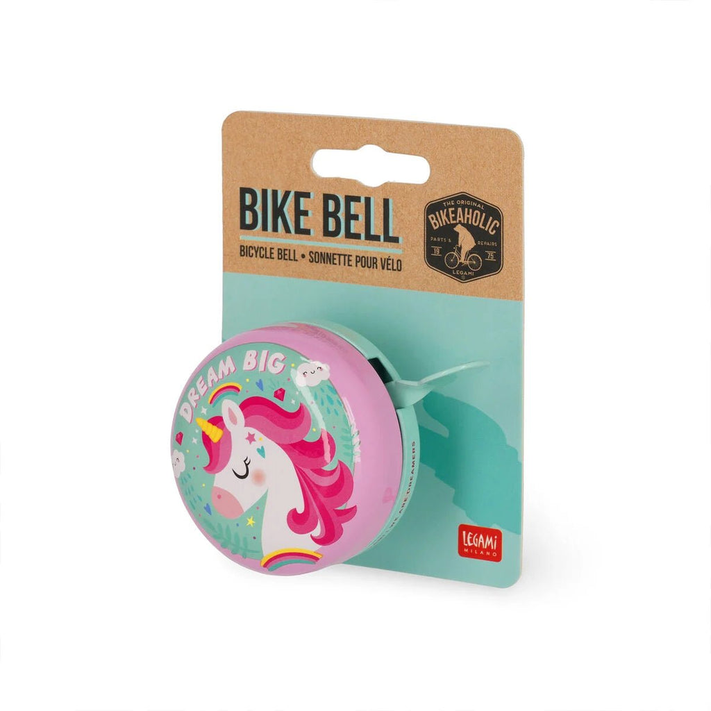 Metalen fietsbel Bike Bell - Unicorn - Fietsaccessoires Legami - In den Olifant