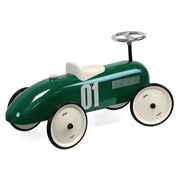 Metalen loopwagen British Green Vintage Car - Onaf Vilac - In den Olifant