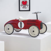 Metalen Loopwagen Vintage Rood - Vierwielers Vilac - In den Olifant