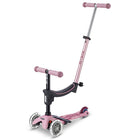 Micro Mini2Grow 4in1 step 2.0 LED roze - Steppen Micro Mobility - In den Olifant