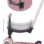 Micro Mini2Grow 4in1 step 2.0 LED roze - Steppen Micro Mobility - In den Olifant