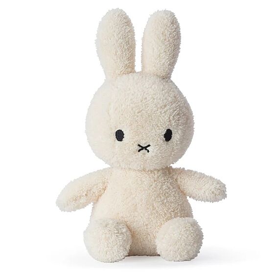 Miffy Terry Cream - 23 Cm - Boerderijdieren Bon Ton Toys - In den Olifant