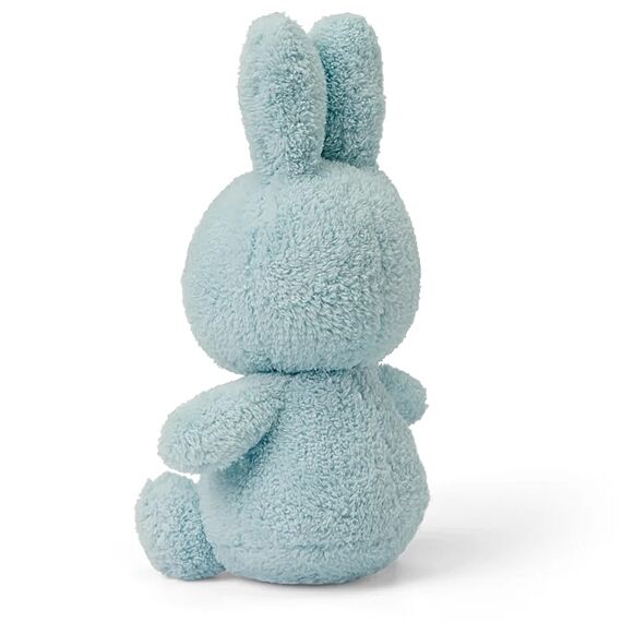 Miffy Terry Light Blue - 23 cm - Boerderijdieren Bon Ton Toys - In den Olifant