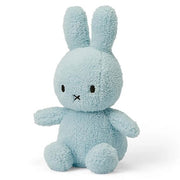 Miffy Terry Light Blue - 23 cm - Boerderijdieren Bon Ton Toys - In den Olifant