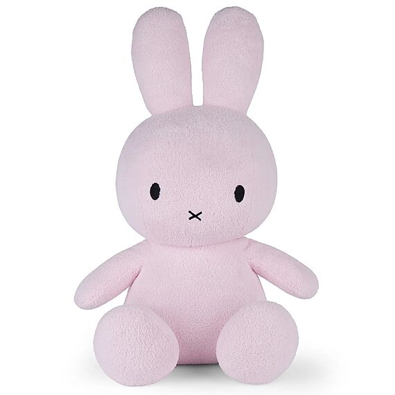 Miffy Terry Light Pink - 70 cm - XL Knuffels Bon Ton Toys - In den Olifant