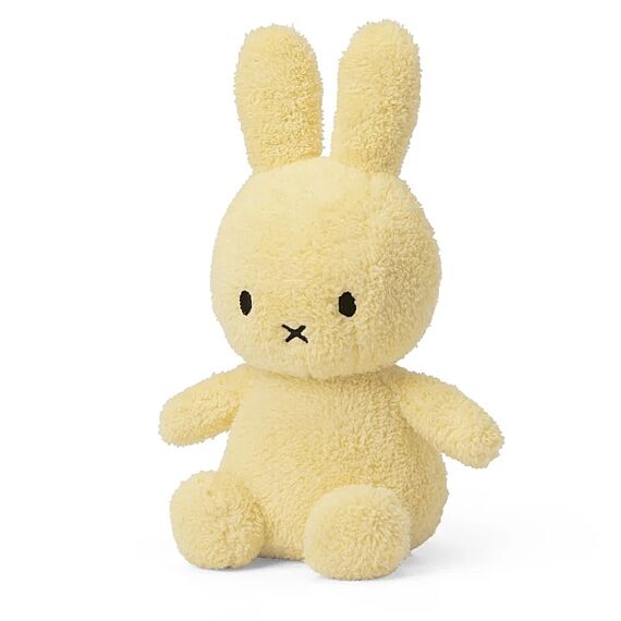 Miffy Terry Light Yellow - 23 cm - Konijnen Bon Ton Toys - In den Olifant