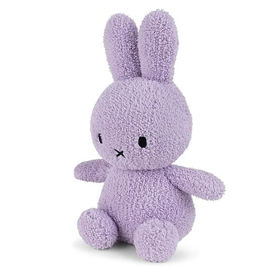 Miffy Terry Lilac - 23 cm - Konijnen Bon Ton Toys - In den Olifant