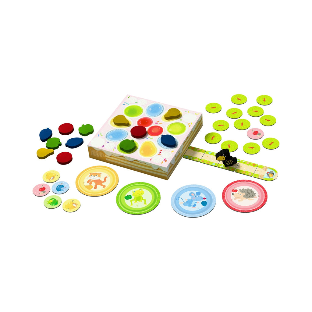 Mijn eerste spellen Coöperatief bewegingsspel - Theo's taart - Coöperatieve gezelschapsspellen Haba - In den Olifant