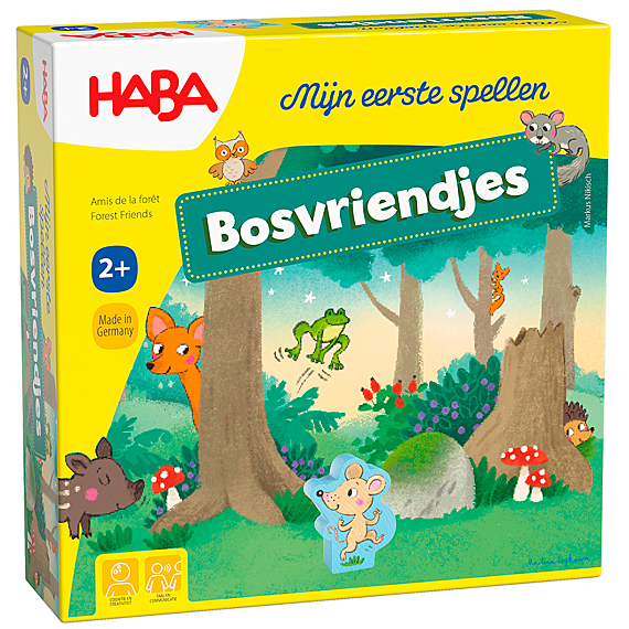 Zoekspel Mijn Eerste Spellen - Bosvriendjes