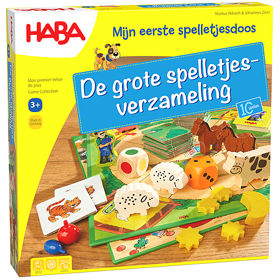 Mijn Eerste Spelletjesdoos - De Grote Spelletjesverzameling Van Haba