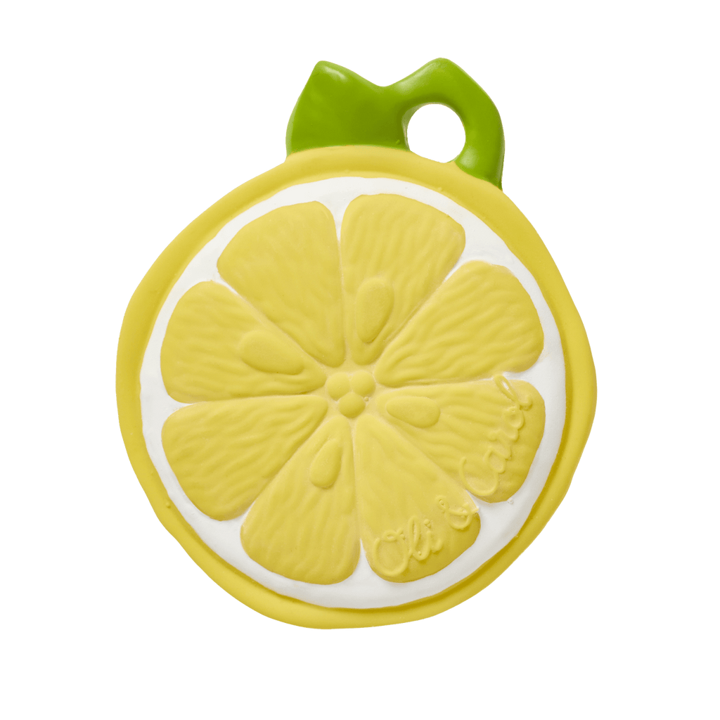 Mini Bijtspeeltje - Lou the Lemon Mini Baby Teether - Bijtspeelgoed Oli&Carol - In den Olifant