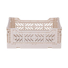 Opbergmandje Minibox Foldable Crate Coconut Milk - 26,5 x 17 x 10,5 cm