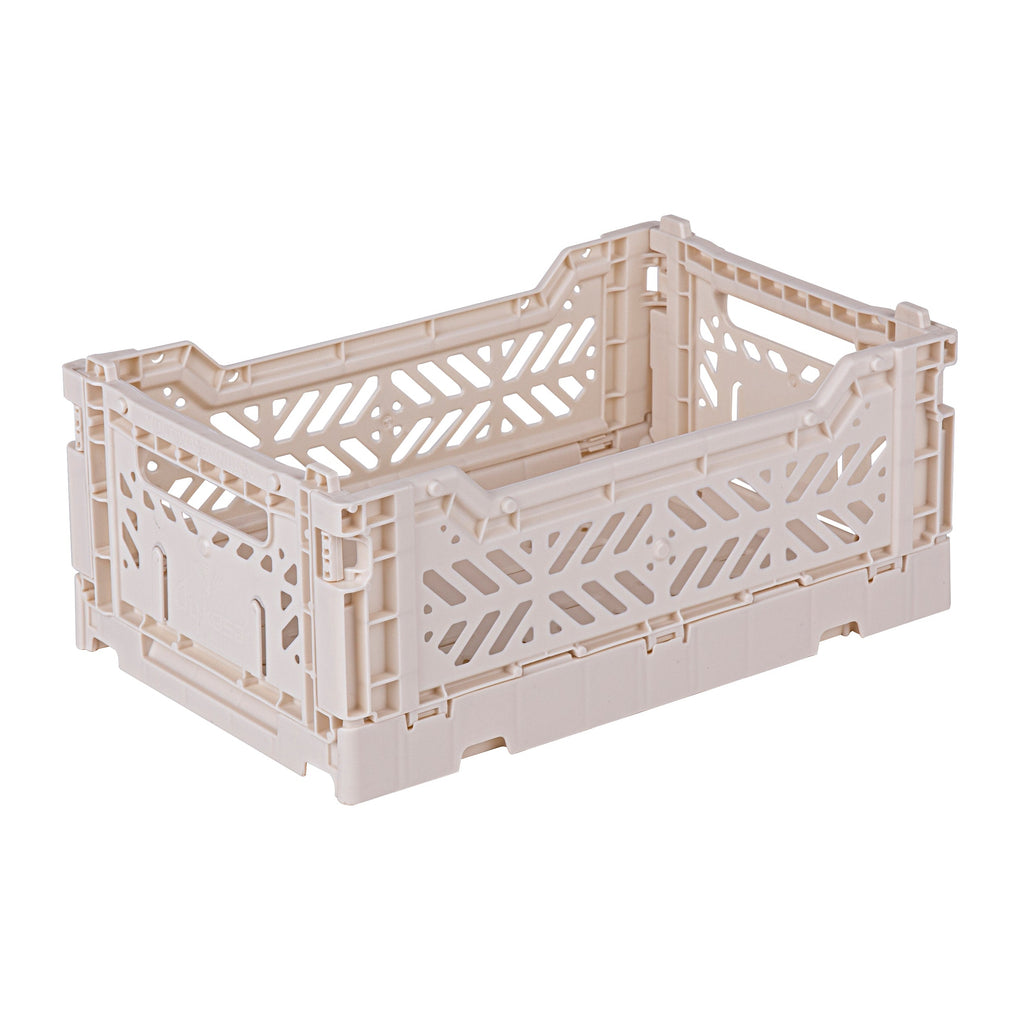 Opbergmandje Minibox Foldable Crate Coconut Milk - 26,5 x 17 x 10,5 cm