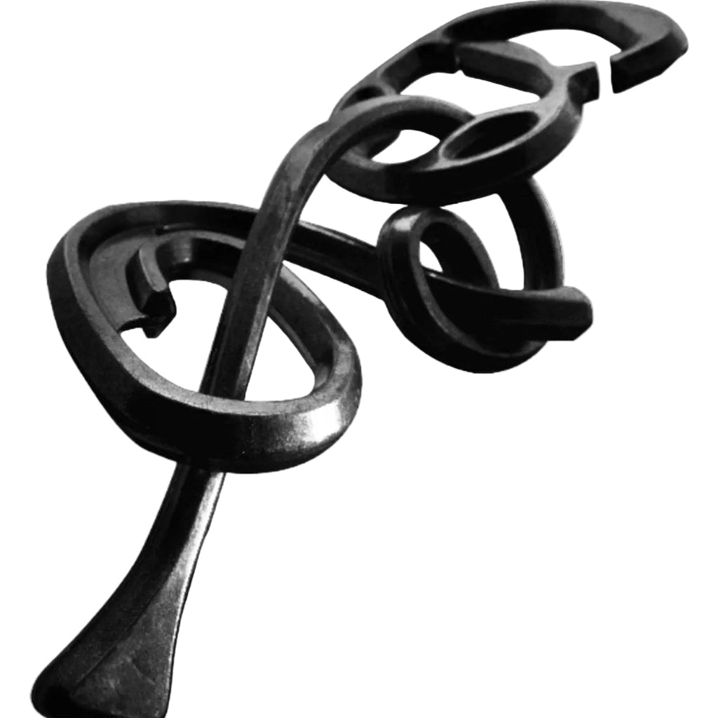 Mini Huzzle Cast Puzzle - Enigma****** (black) - Breinpuzzels en tangram Eureka - In den Olifant