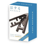 Mini Huzzle Cast Puzzle - Keyhole**** (black) - Breinpuzzels en tangram Eureka - In den Olifant