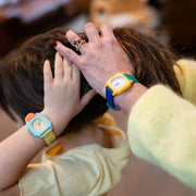 Mini Kyomo horloge - Banana Haven - Uurwerken Mini Kyomo - In den Olifant