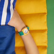 Mini Kyomo horloge - Banana Haven - Uurwerken Mini Kyomo - In den Olifant