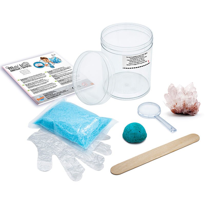 Mini Lab Kristallen Blauw - STEM speelgoed Buki - In den Olifant