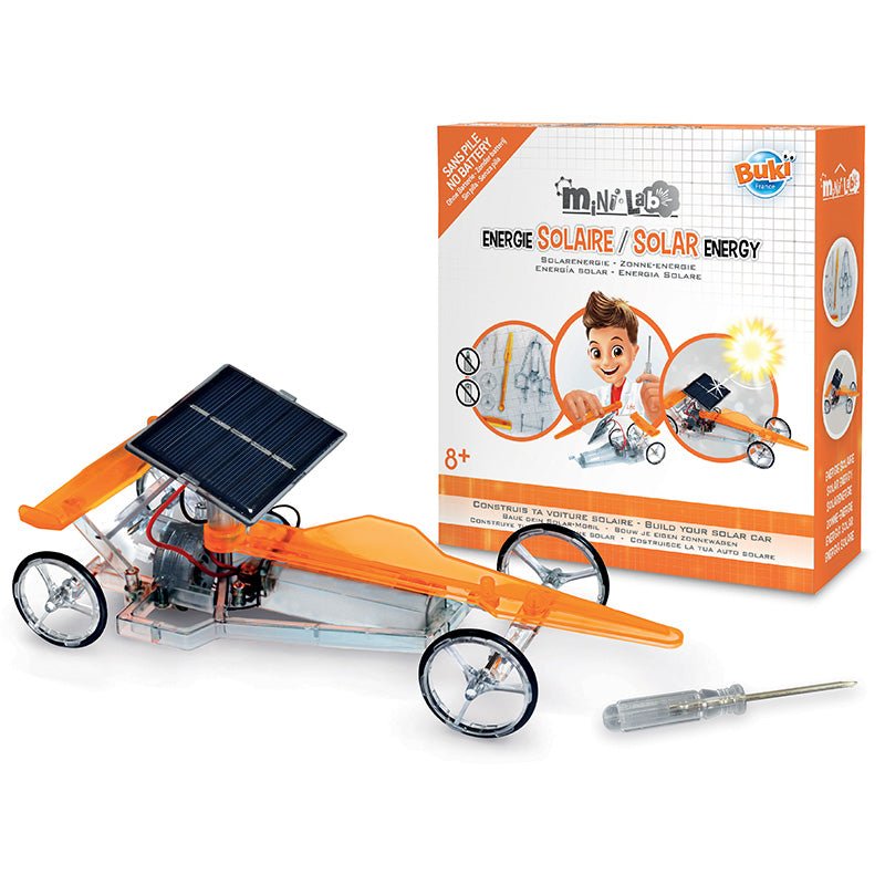 Mini Lab Zonnevoertuig - STEM speelgoed Buki - In den Olifant
