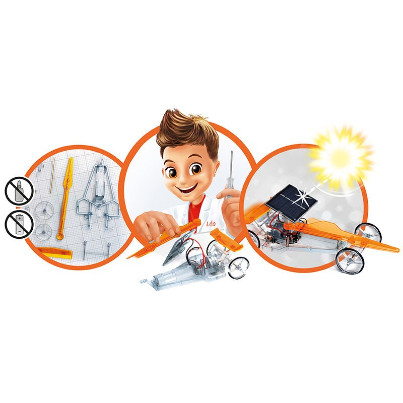 Mini Lab Zonnevoertuig - STEM speelgoed Buki - In den Olifant