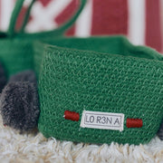 Mini Opberger Basket Tractor - 35 x 15 cm - Opbergmanden Lorena Canals - In den Olifant