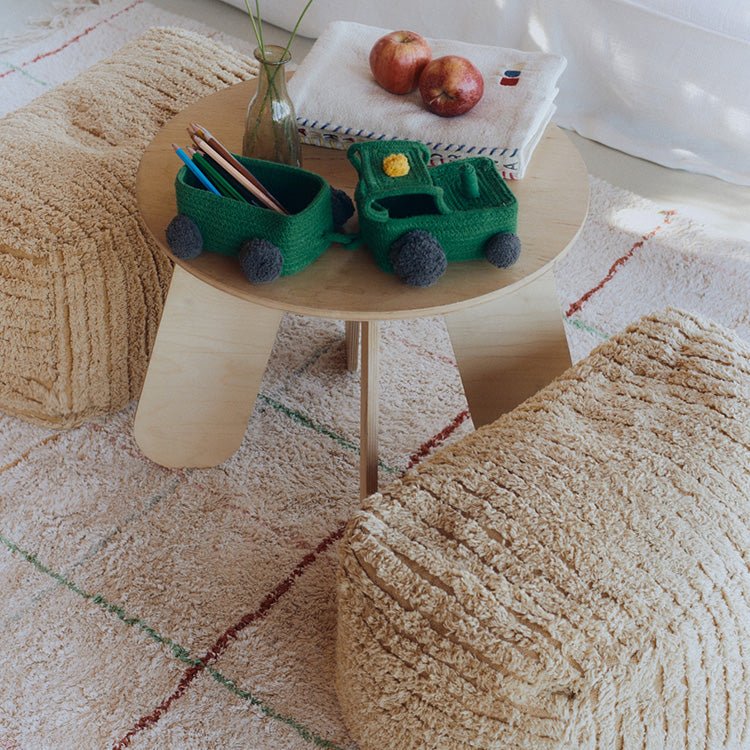 Mini Opberger Basket Tractor - 35 x 15 cm - Opbergmanden Lorena Canals - In den Olifant