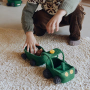 Mini Opberger Basket Tractor - 35 x 15 cm - Opbergmanden Lorena Canals - In den Olifant