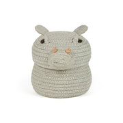 Mini opbergmandje Henry The Hippo - 15 cm - Opbergers Lorena Canals - In den Olifant
