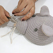 Mini opbergmandje Renata The Rat - 15 cm - Opbergers Lorena Canals - In den Olifant