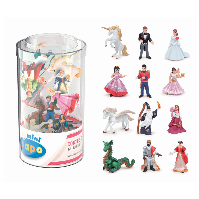 Mini Plus Betoverde Wereld - set van 12 - Speelfiguren Papo - In den Olifant