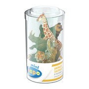 Mini Plus Wild Set 2 - set van 6 - Speelfiguren Papo - In den Olifant