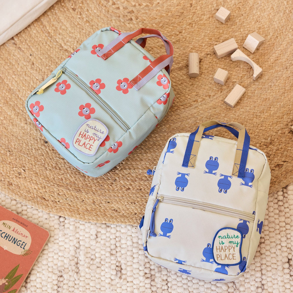 Mini Square Backpack Happy Trails Flower - Rugzakken Lässig - In den Olifant