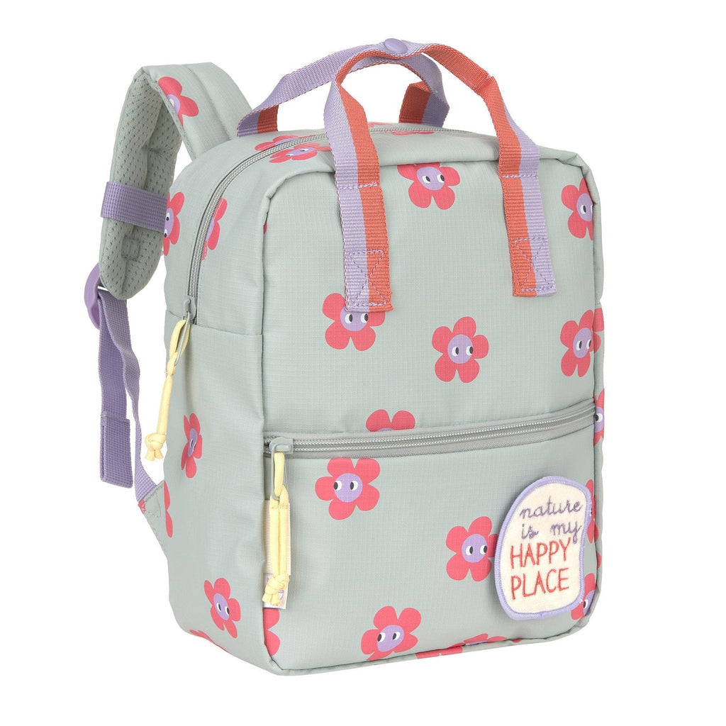 Mini Square Backpack Happy Trails Flower - Rugzakken Lässig - In den Olifant