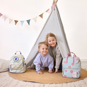 Mini Square Backpack Happy Trails Flower - Rugzakken Lässig - In den Olifant