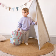 Mini Square Backpack Happy Trails Flower - Rugzakken Lässig - In den Olifant