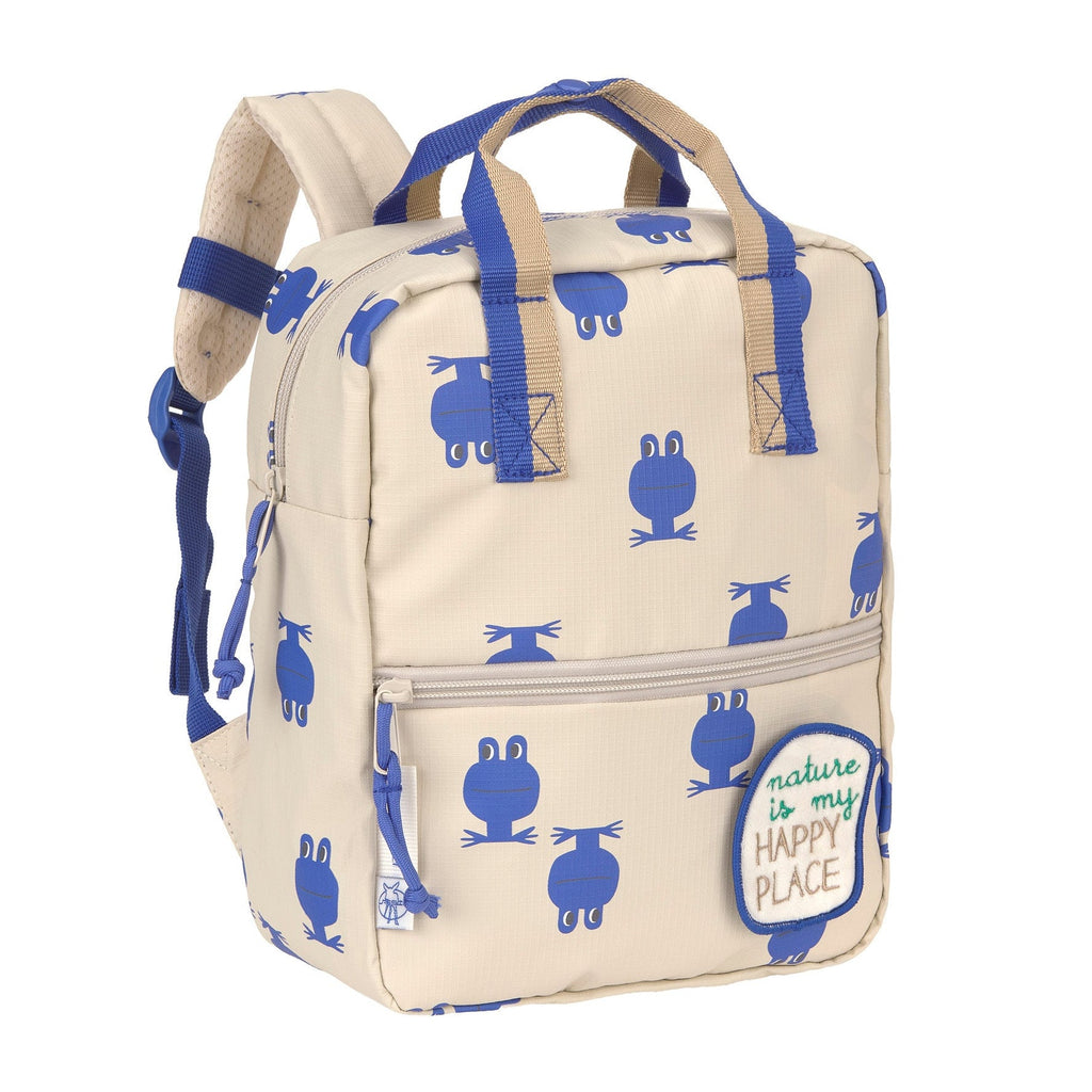 Mini Square Backpack Happy Trails Frog - Rugzakken Lässig - In den Olifant