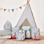 Mini Square Backpack Happy Trails Frog - Rugzakken Lässig - In den Olifant