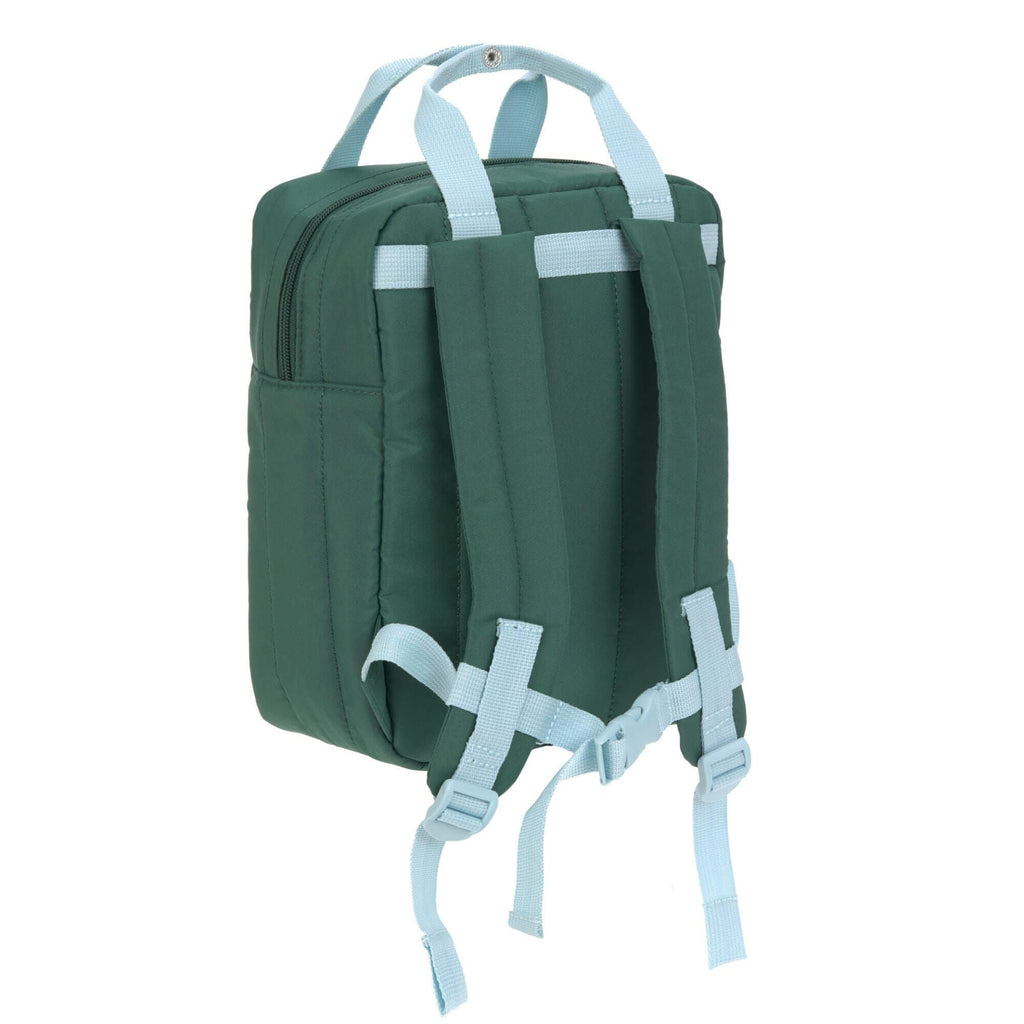 Mini Square Backpack Little Gang Lemon Dark Green - Rugzakken Lässig - In den Olifant