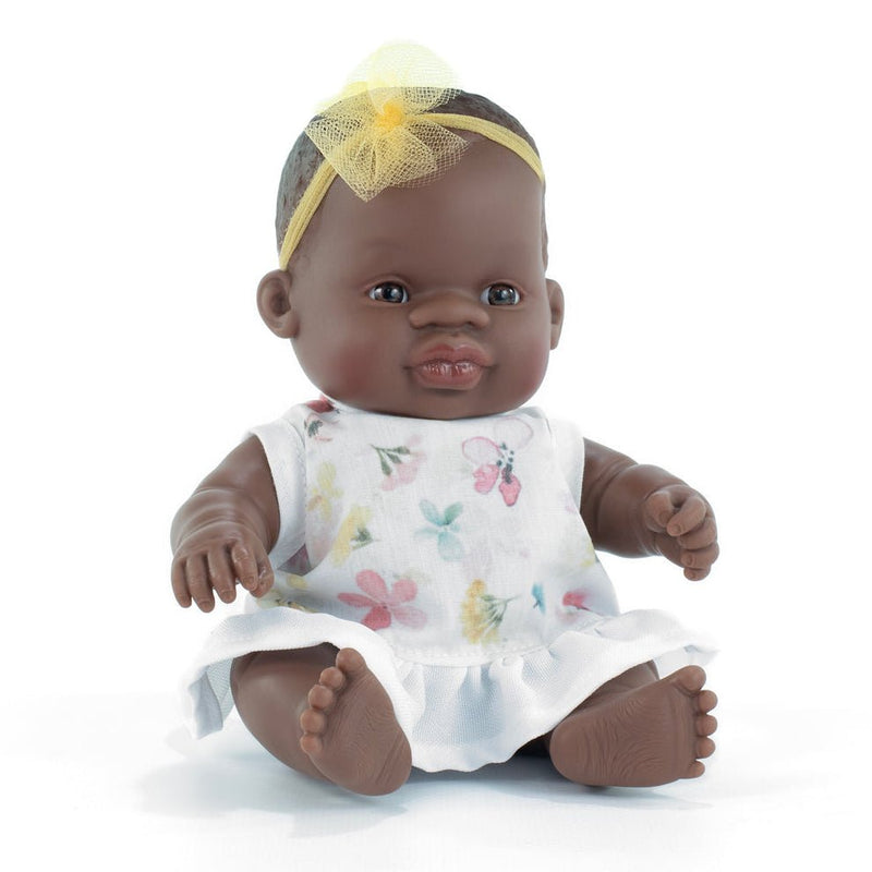 Miniland babypop Afrikaans meisje My Friends & Me - 21 cm - Babypoppen Miniland - In den Olifant