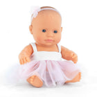 Miniland babypop Europees meisje My Friends & Me - 21 cm - Babypoppen Miniland - In den Olifant