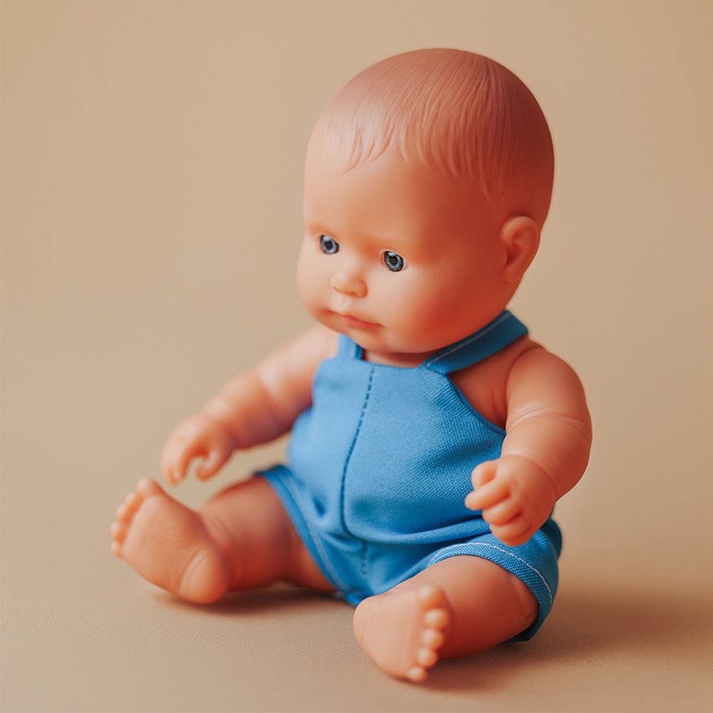 Miniland babypop Europese jongen My Friends & Me - 21 cm - Babypoppen Miniland - In den Olifant